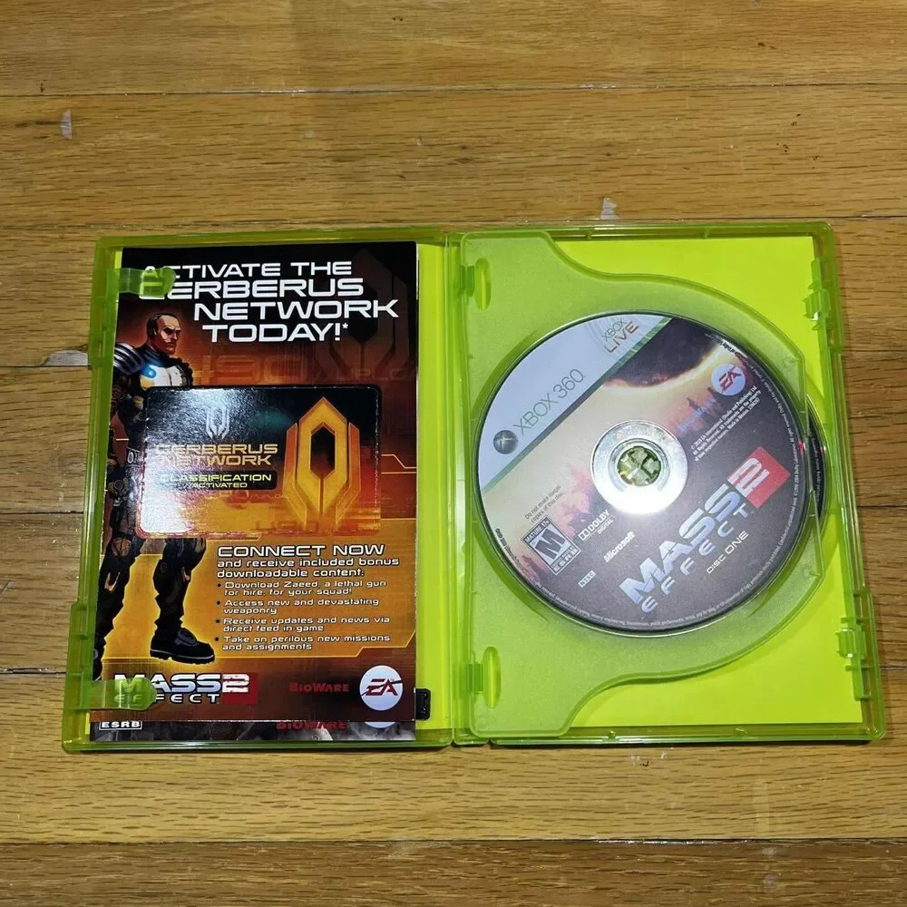 Mass Effect 2 - Xbox 360 Complete CIB One Owner